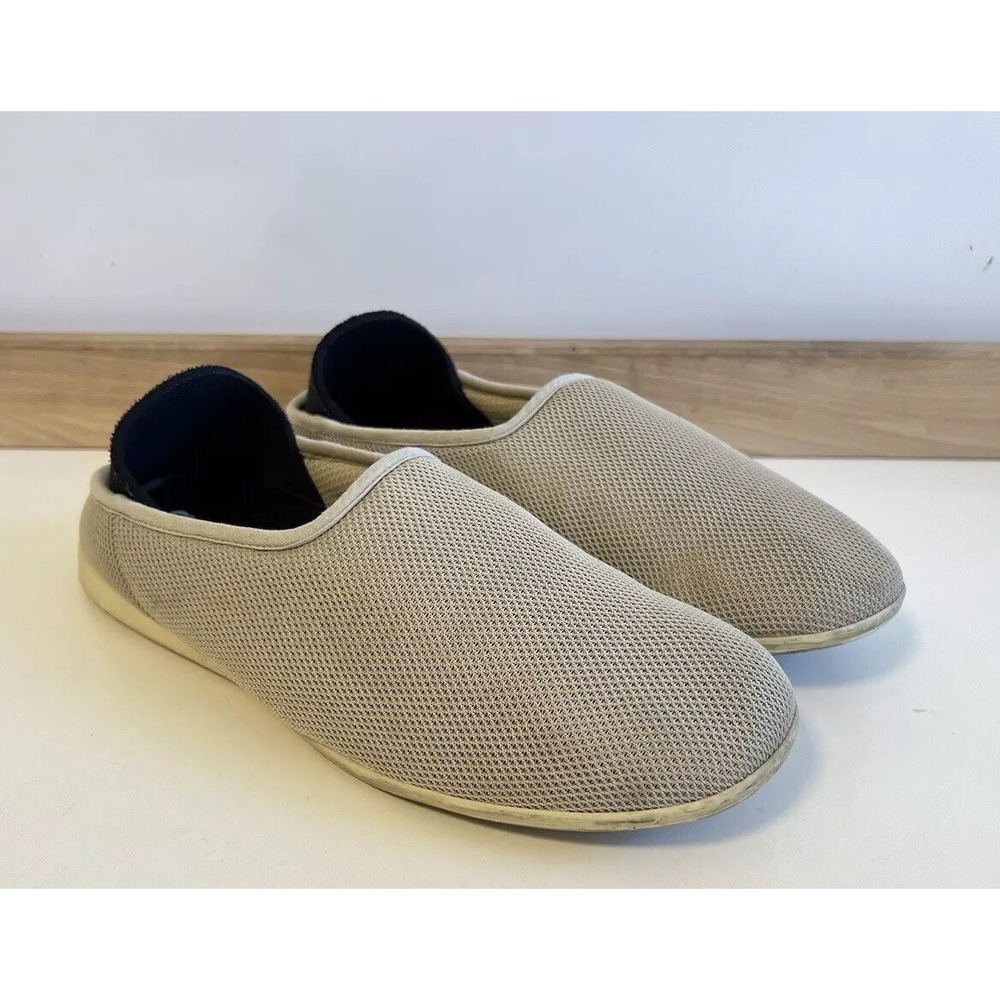 Mahabis Summer Slippers Beige Tan Removable Soles SU150102 / Men's 9.5 43